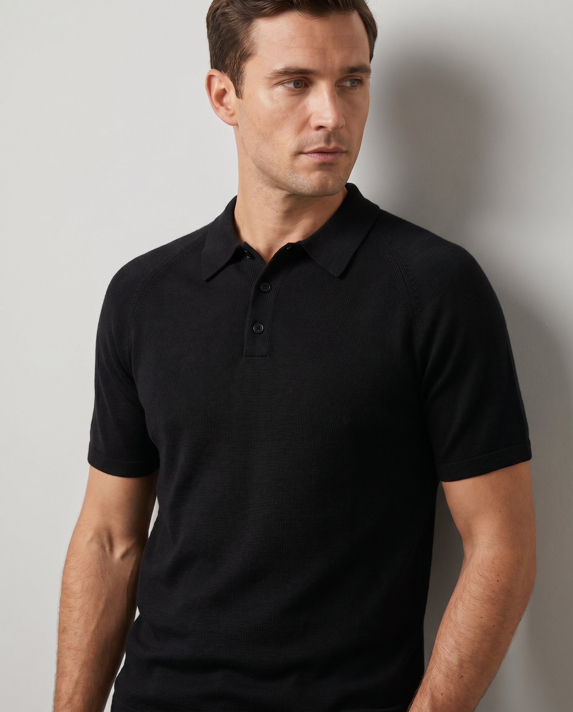 18M SUPERFINE MERINO SS POLO
