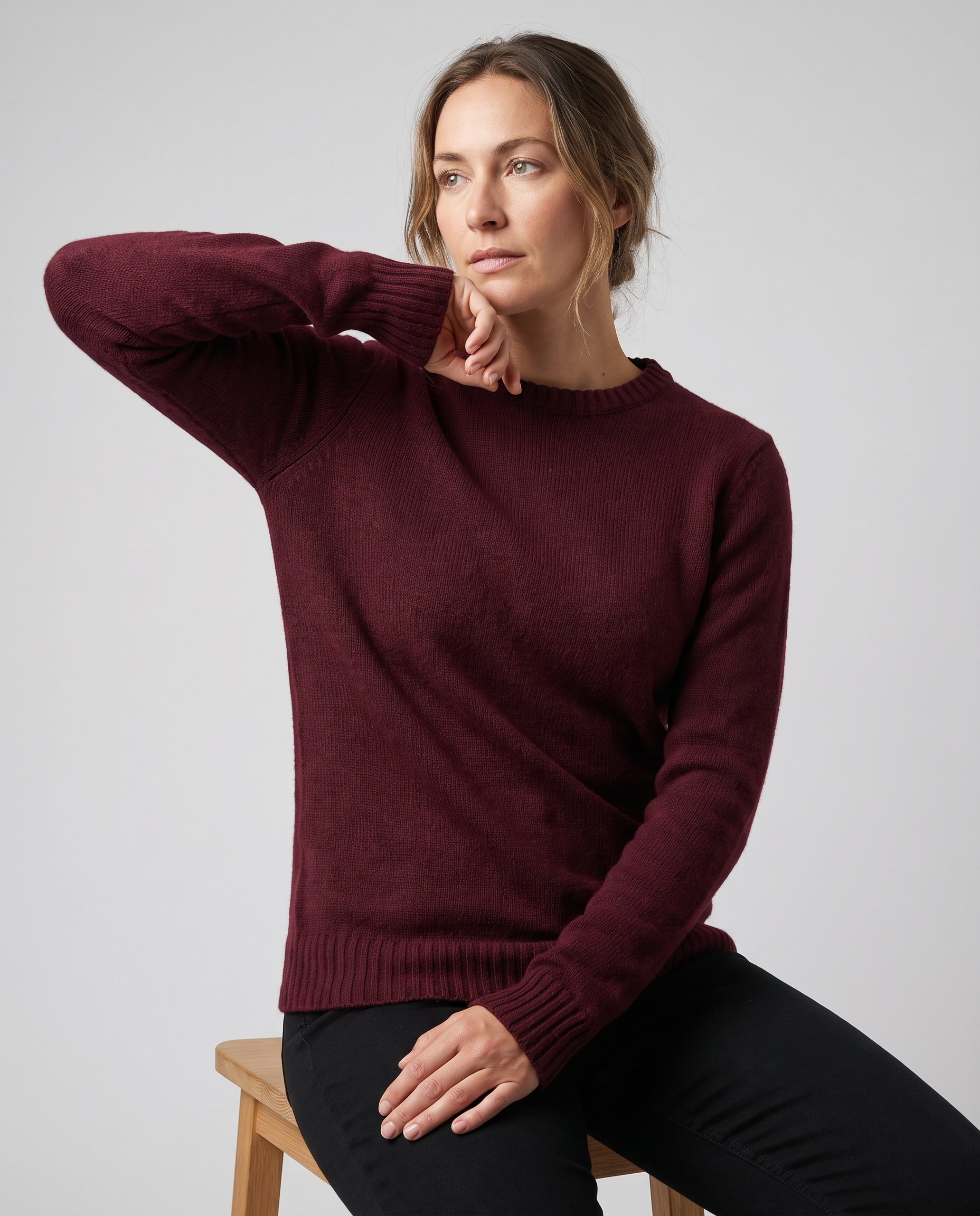 NZ LAMBSWOOL W26 CREW NECK