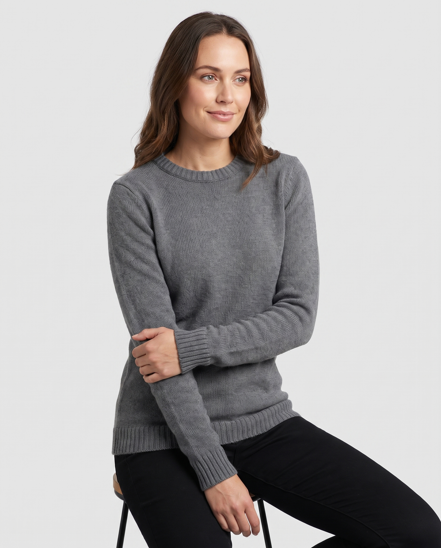 NZ LAMBSWOOL W26 CREW NECK