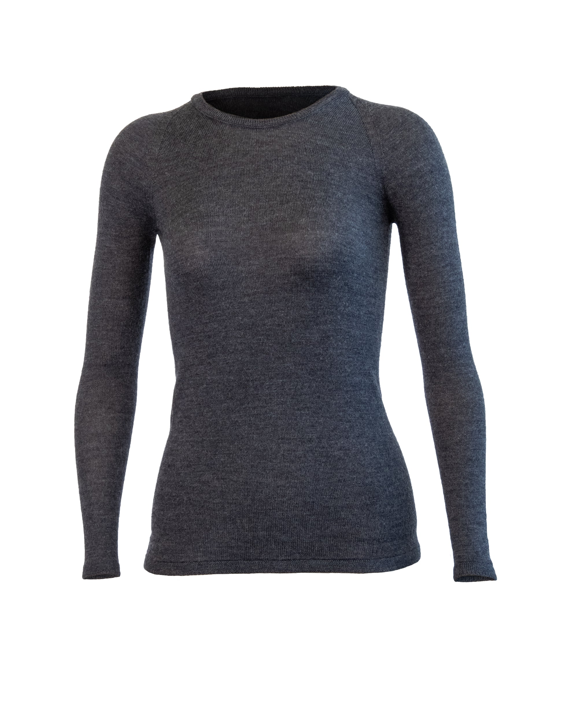 SUPERFINE MERINO LONG SLEEVE CREW WOMENS
