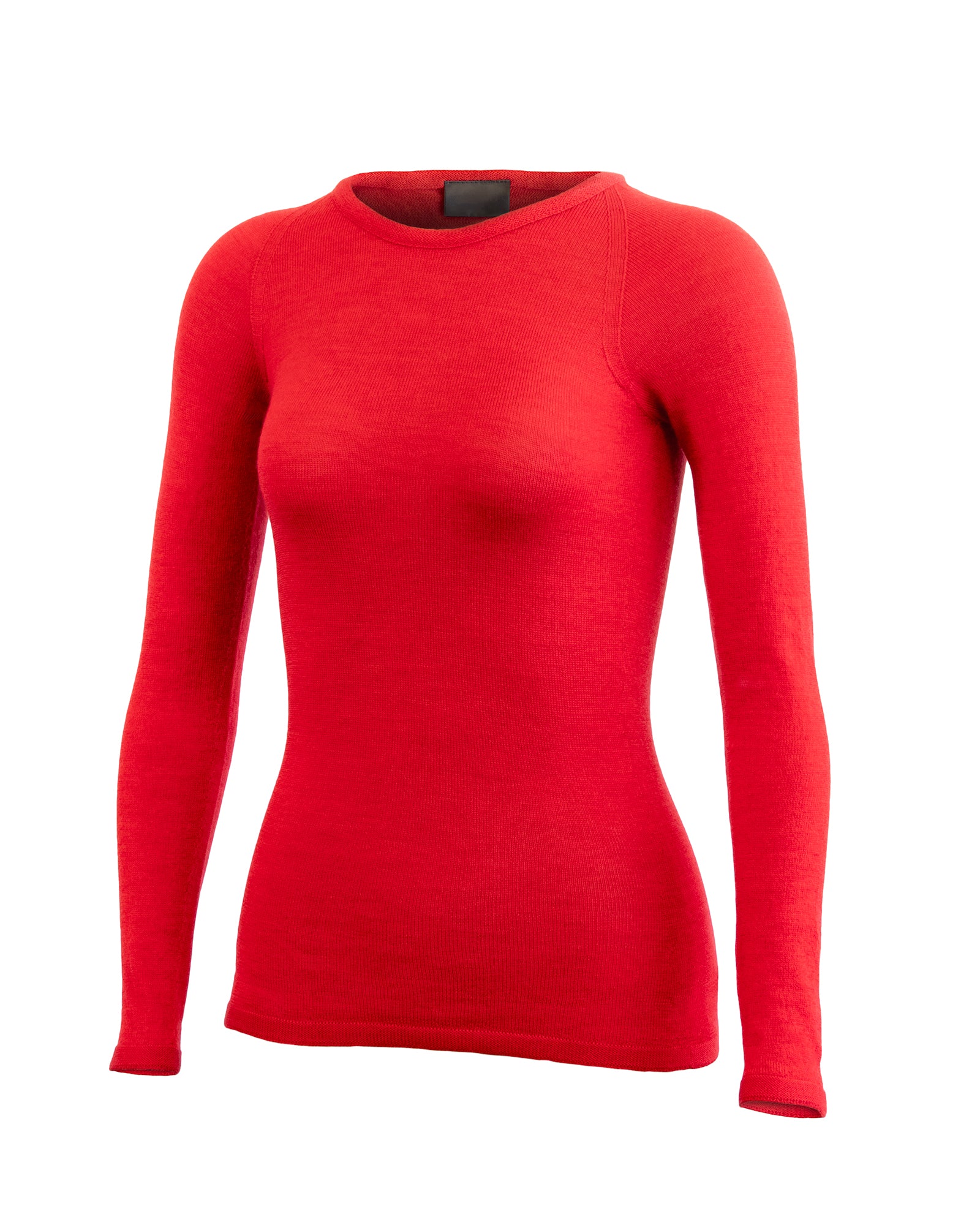 SUPERFINE MERINO LONG SLEEVE CREW WOMENS