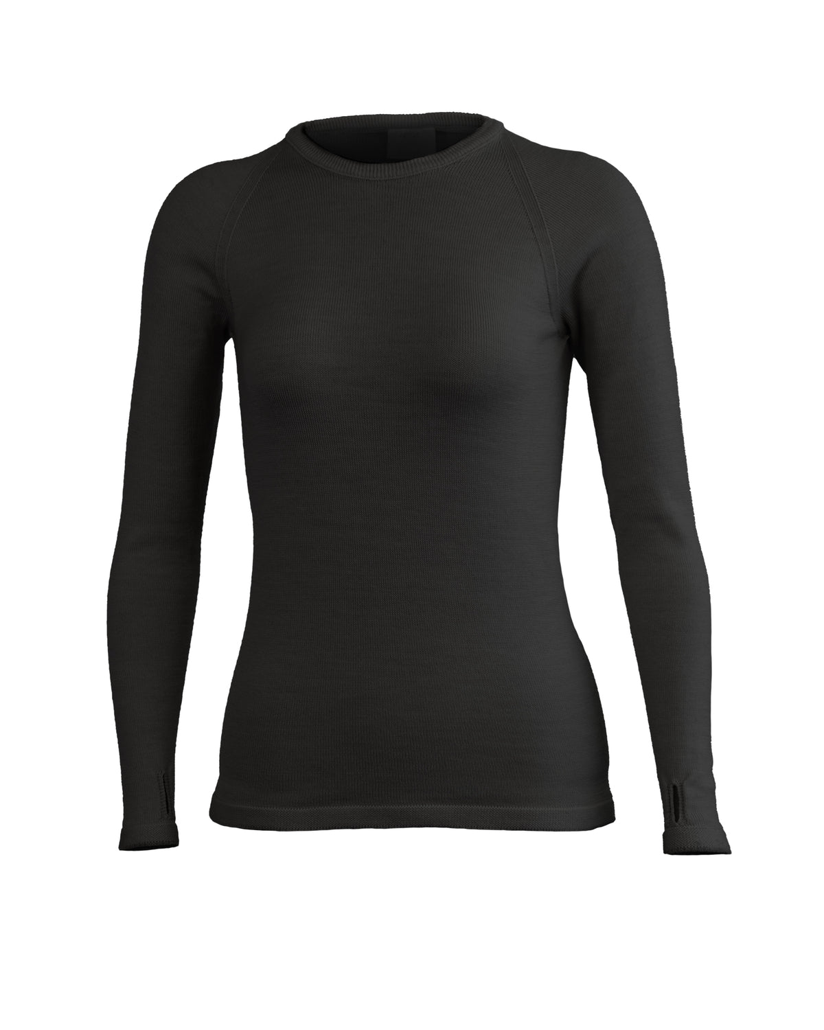 SUPERFIN MERINO ALPINT LÅNGÄRMAD TRÖJA DAM