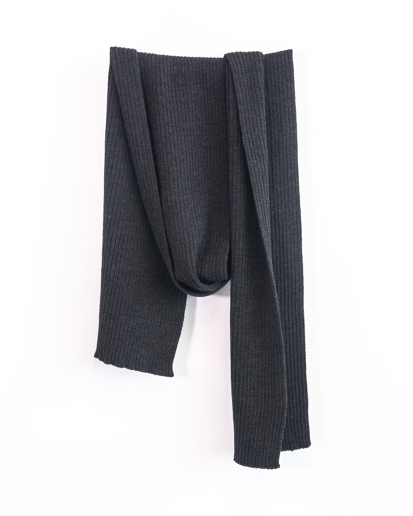 MERINO 360 RIB SCARF 175 X 19