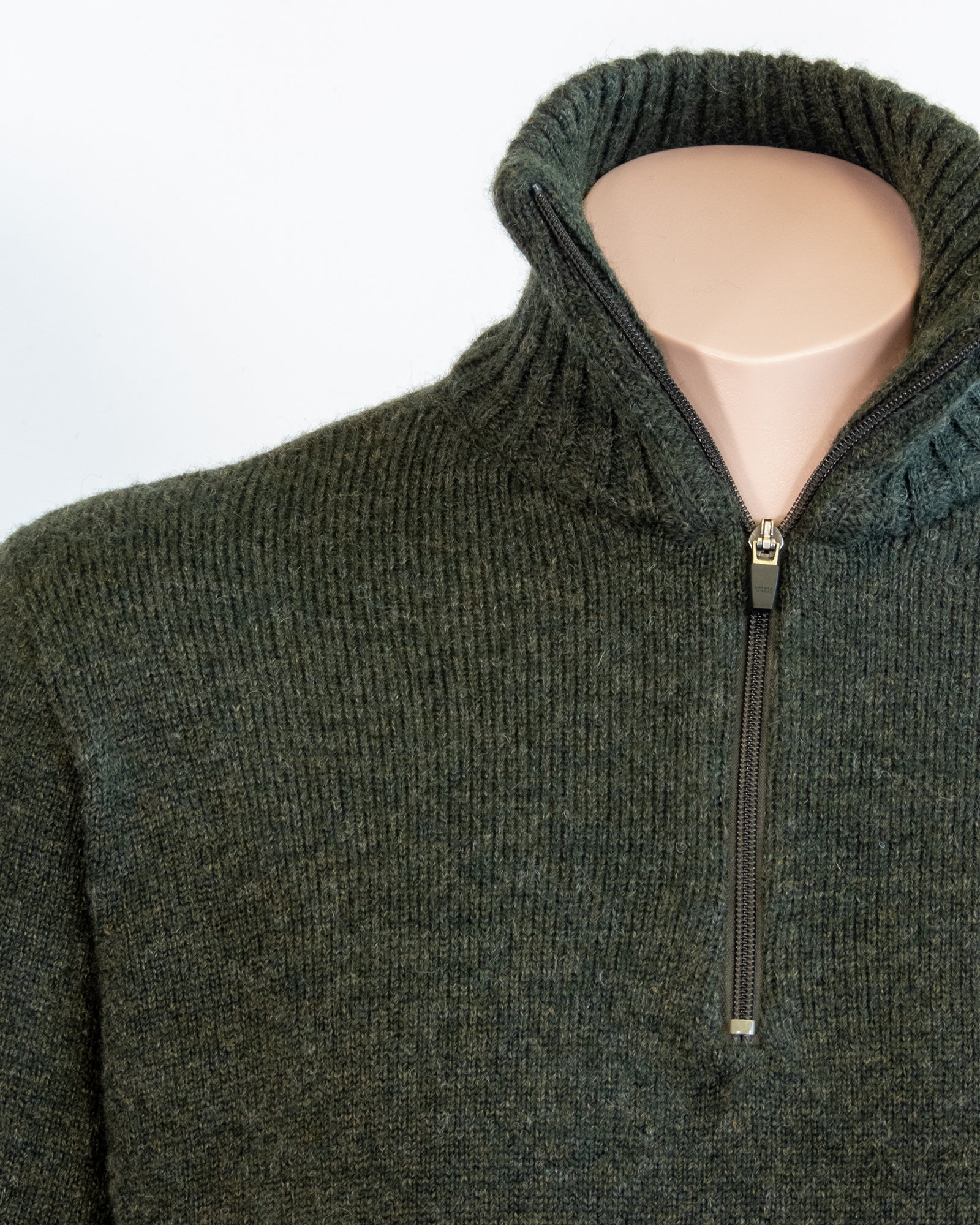 NZ LAMBSWOOL QTR ZIP