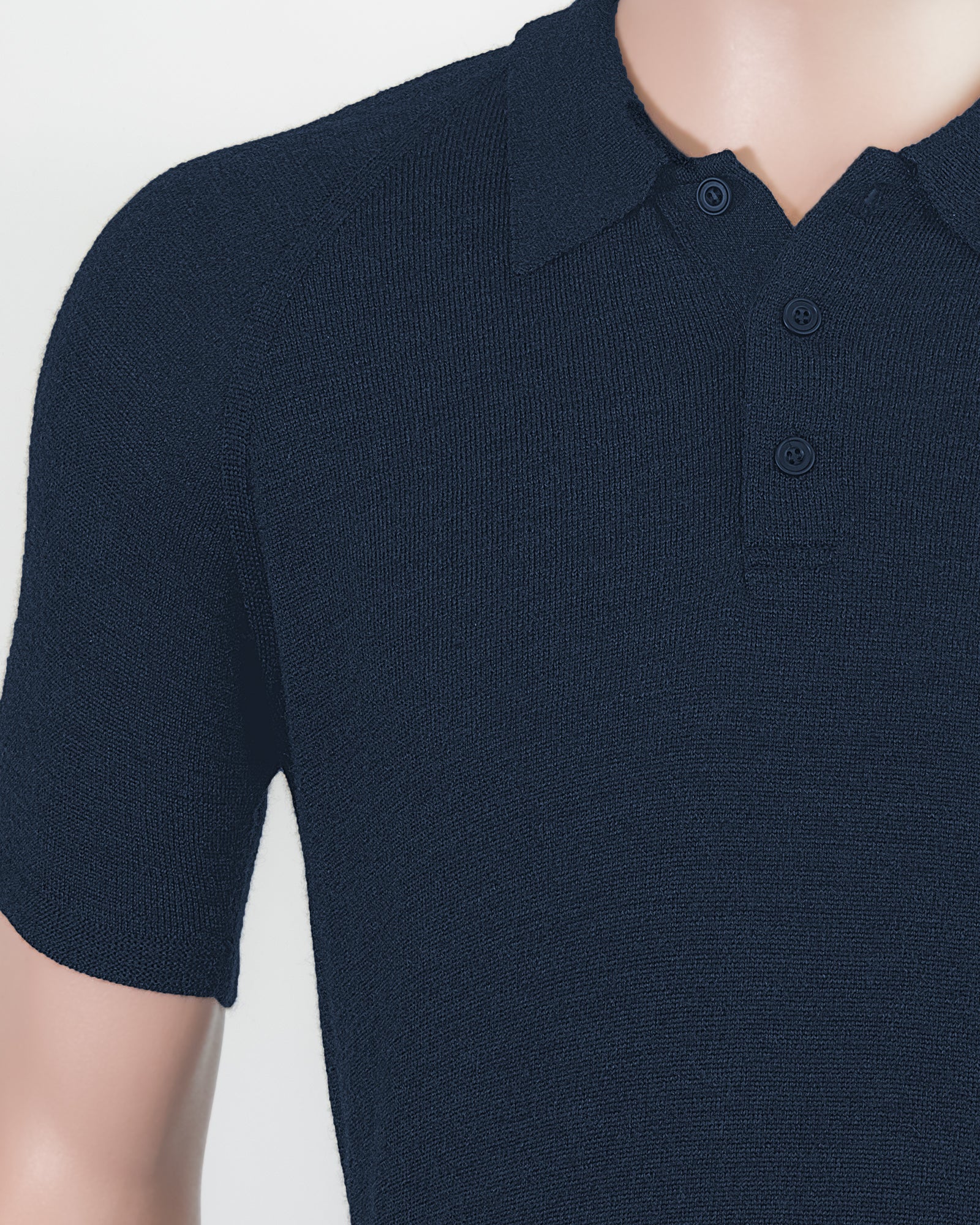 18M SUPERFINE MERINO SS POLO