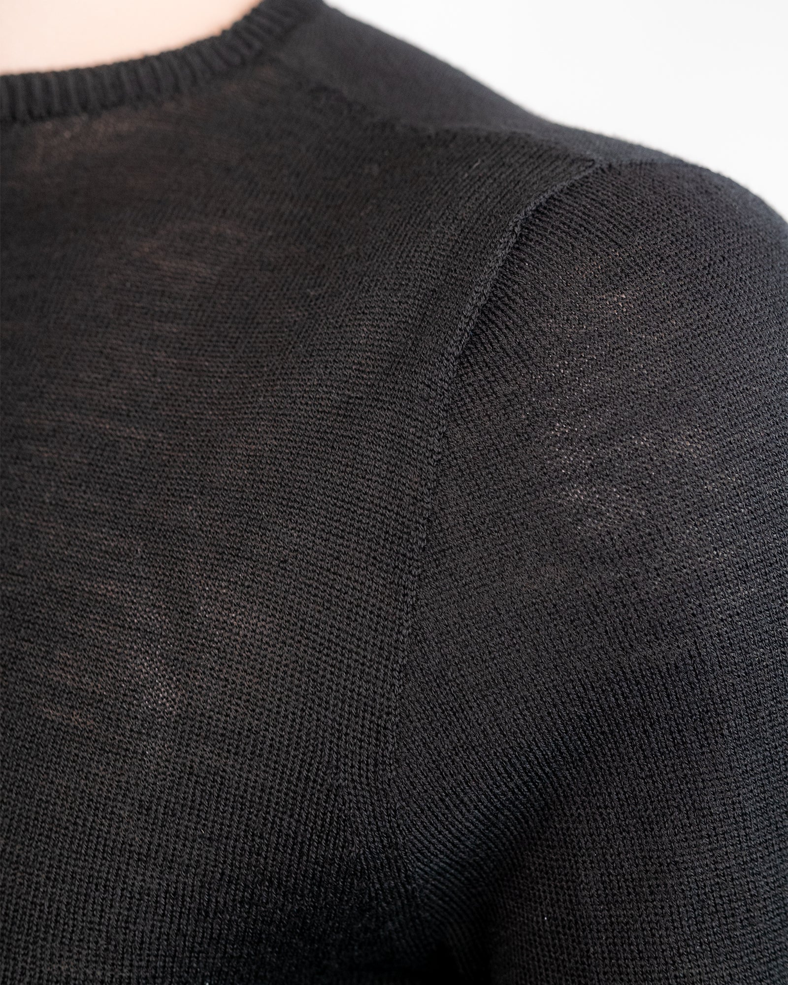 WAIMAK MERINO LS CREW NECK