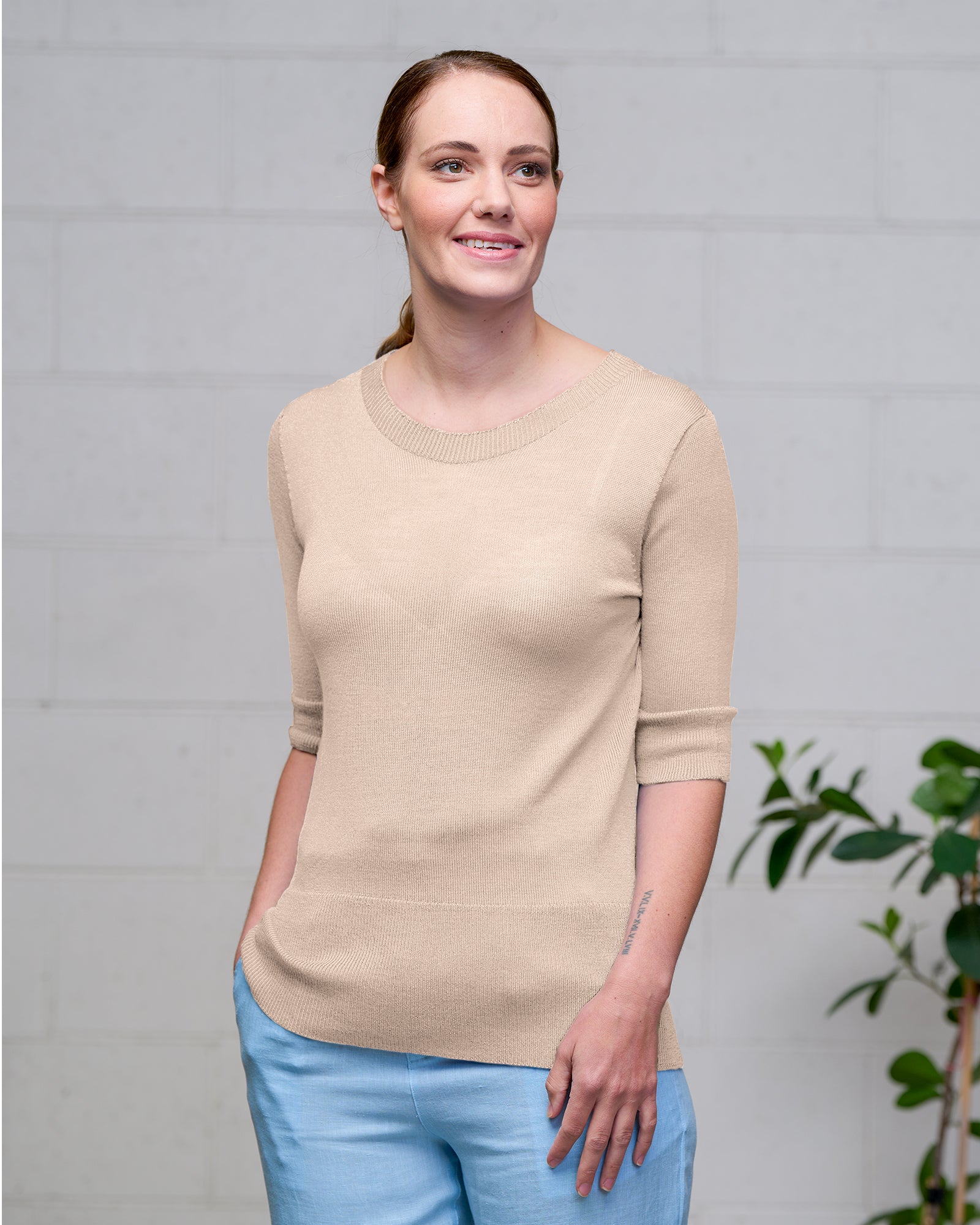 PELORUS MERINO SS CREW