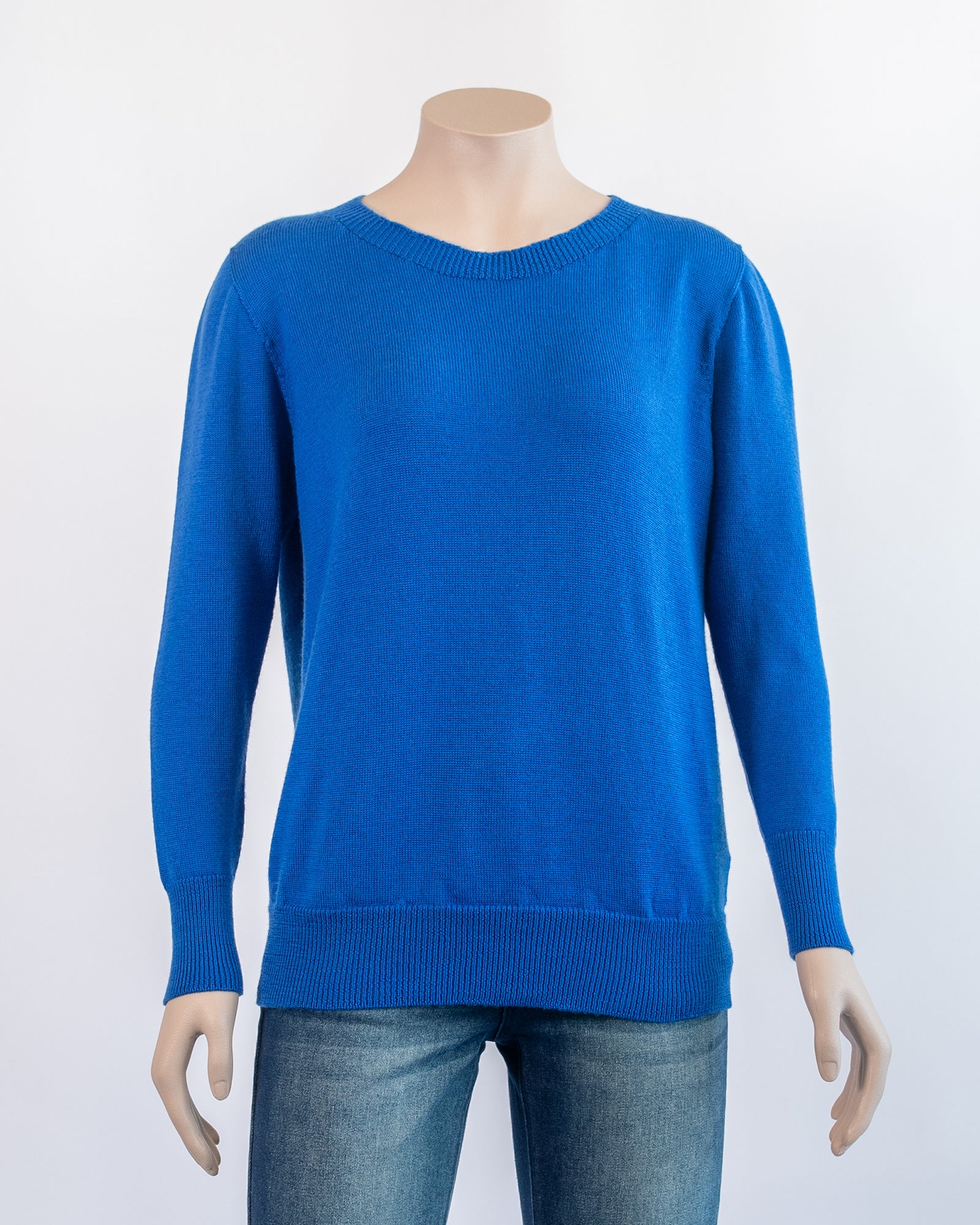 BEALEY MERINO LS SCOOP NECK