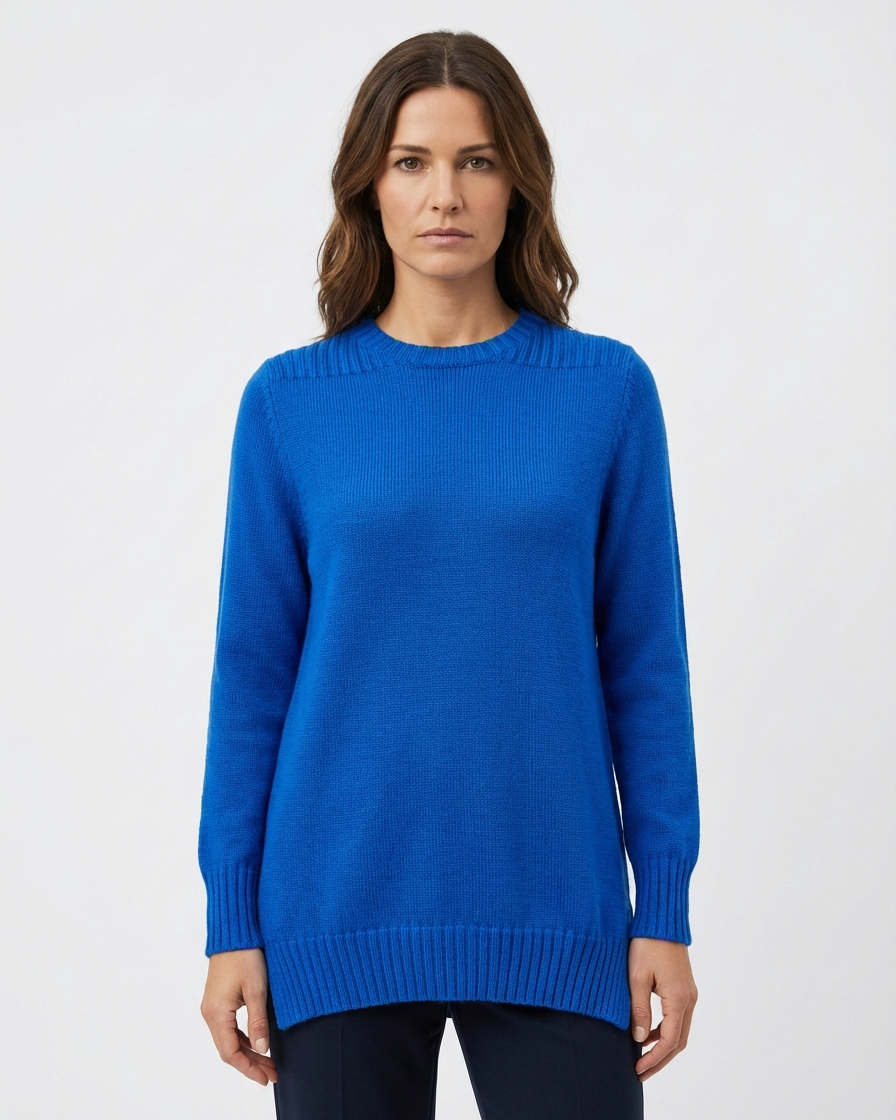 KARUKARU LS MERINO CREW TUNIC