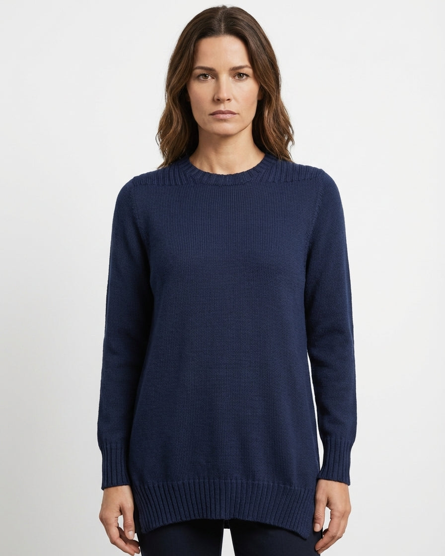 KARUKARU LS MERINO CREW TUNIC