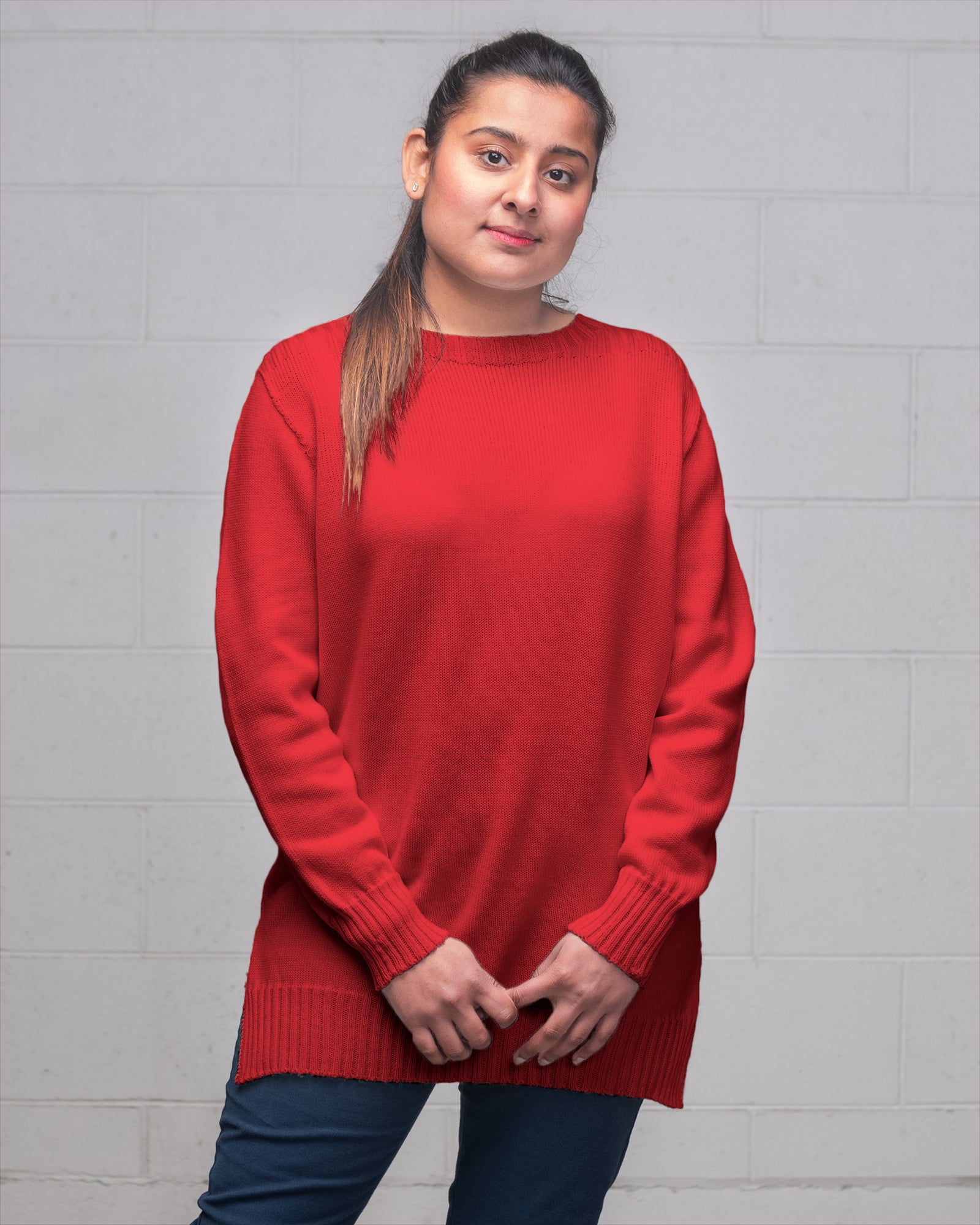 KARUKARU LS MERINO CREW TUNIC