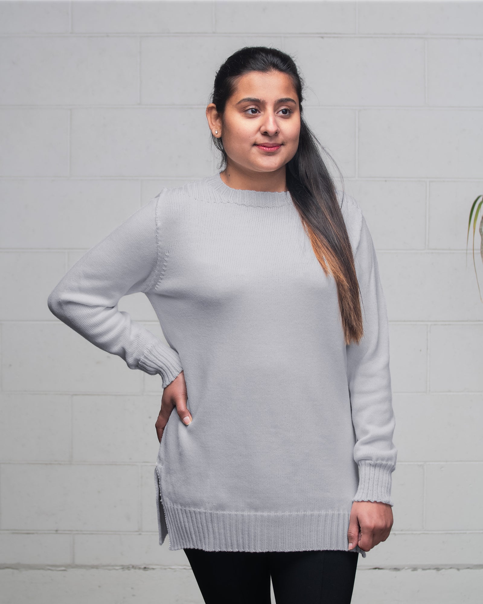 KARUKARU LS MERINO CREW TUNIC