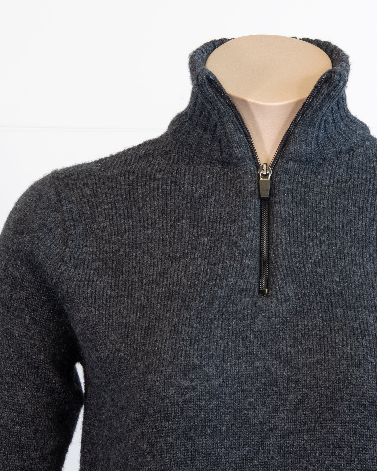 NZ LAMBSWOOL QTR ZIP