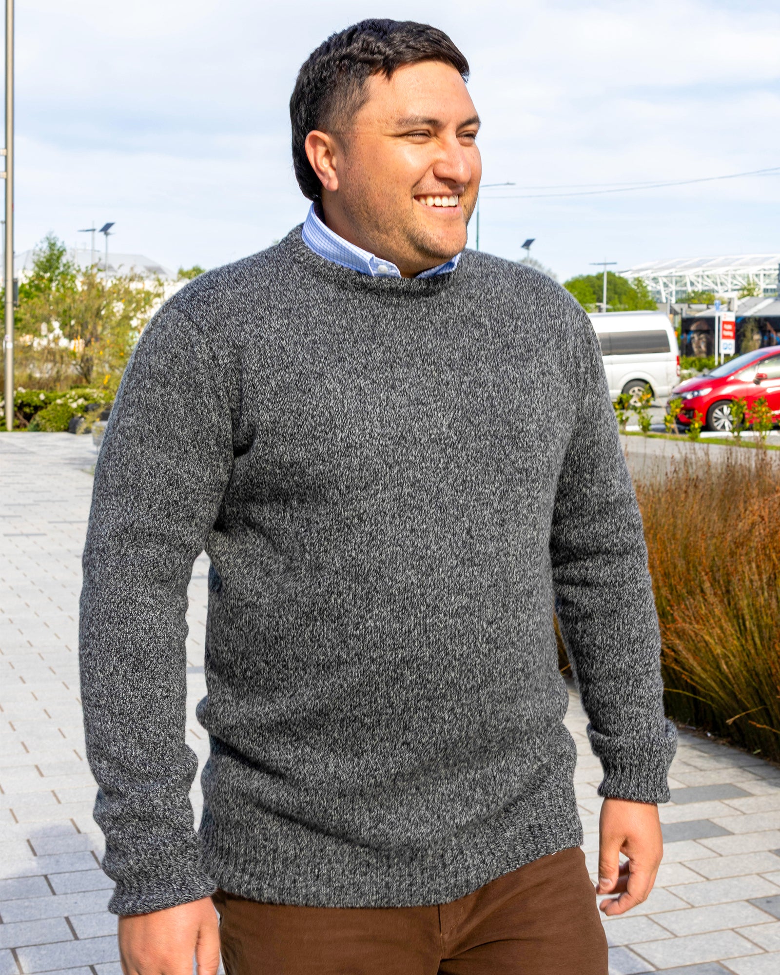 NZ LAMBSWOOL CREW NECK