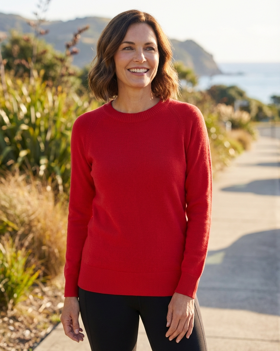 PELORUS MERINO LS CREW