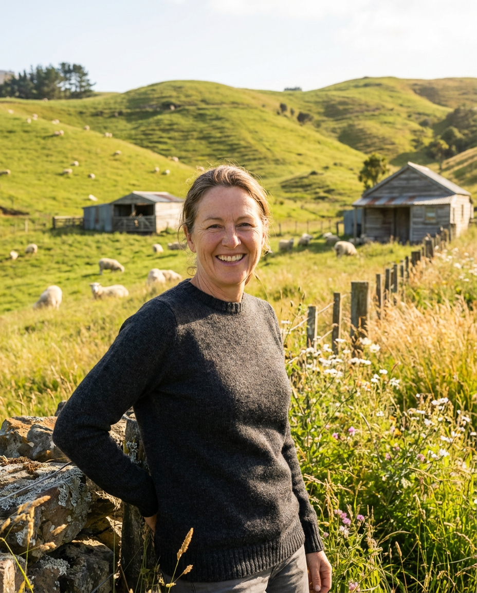 NZ LAMBSWOOL CREW NECK