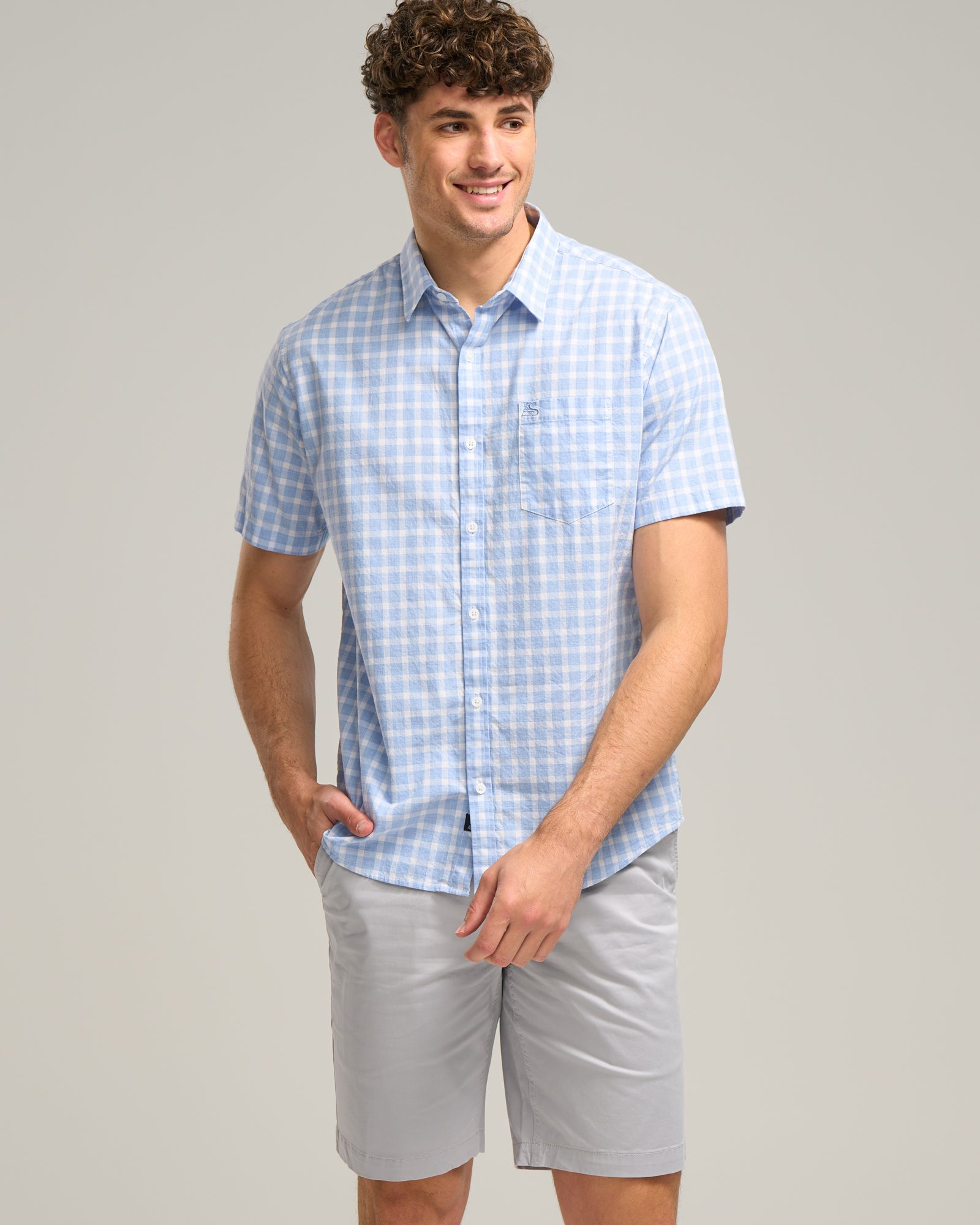 COTTON TIMARU CHECK SHIRT
