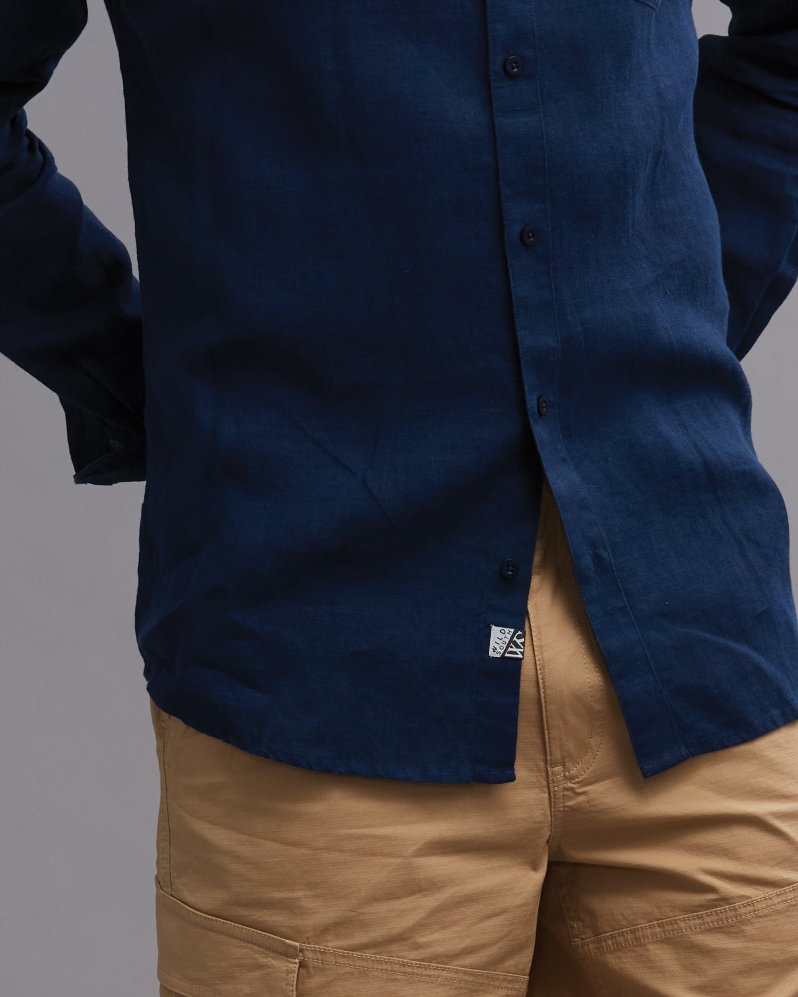 100% LINEN CLASSIC2 FIT SHIRT - Wild South Clothing