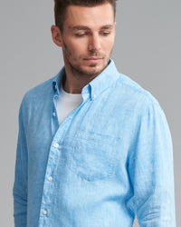 100% LINEN CLASSIC2  FIT SHIRT - Wild South Clothing