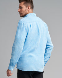 100% LINEN CLASSIC2  FIT SHIRT - Wild South Clothing