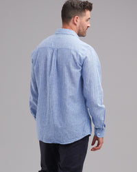 LINEN COTTON MOERAKI SHIRT - Wild South Clothing