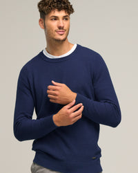 CASHMERE COTTON CREW STITCH - Cashmere Cotton - Wild South Clothing