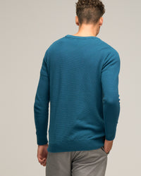 CASHMERE COTTON CREW STITCH - Wild South Clothing