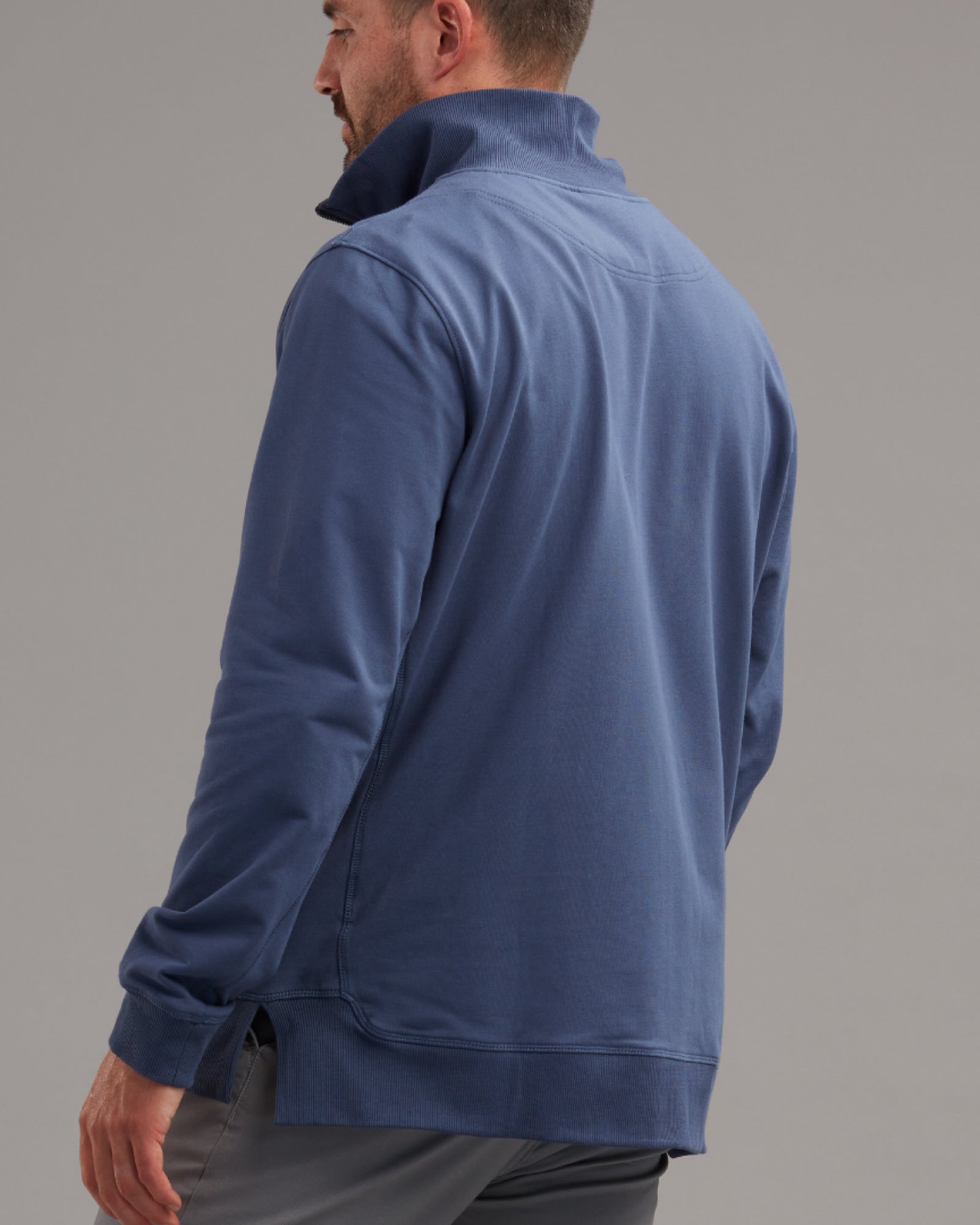 COTTON QTR ZIP SWEATSHIRT - Wild South Clothing