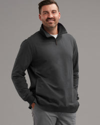 COTTON QTR  ZIP SWEATSHIRT - Cotton Stretch Knit - Wild South Clothing