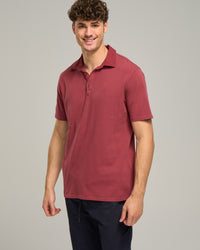 COTTON G/D AORAKI SS POLO - Cotton Knit - Wild South Clothing