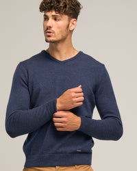 MERINO 12GG VEE NECK - Merino Mid-weight (280gsm) - Wild South Clothing