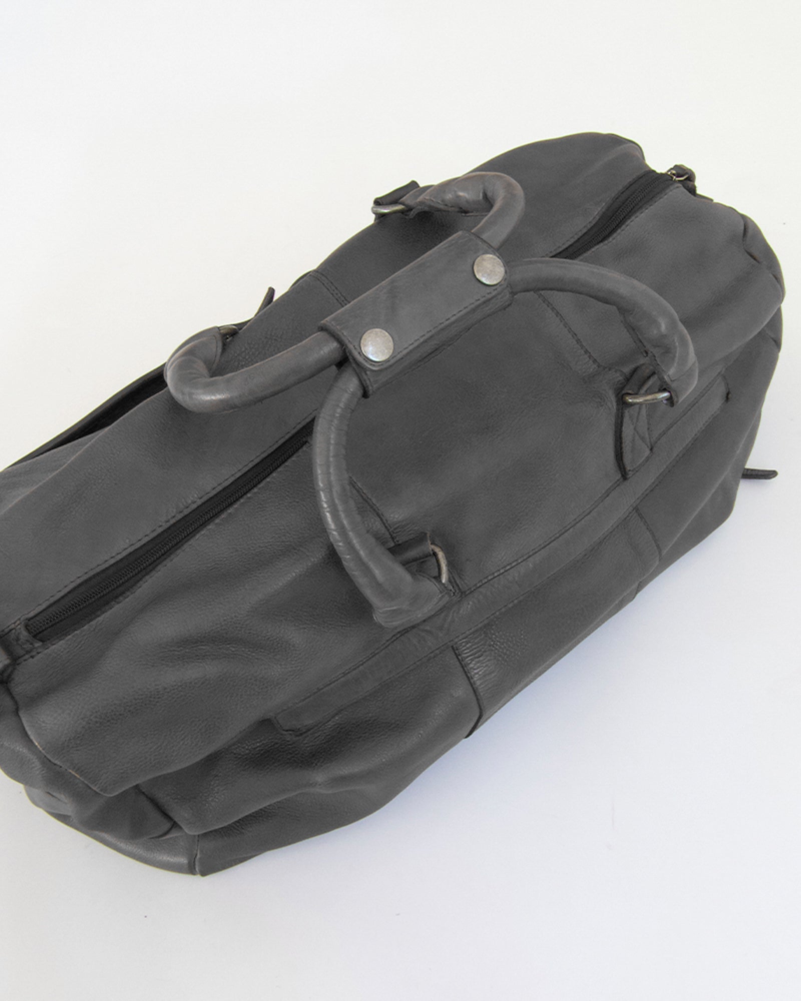 LEATHER VINTAGE CARRY-BAG - Wild South Clothing