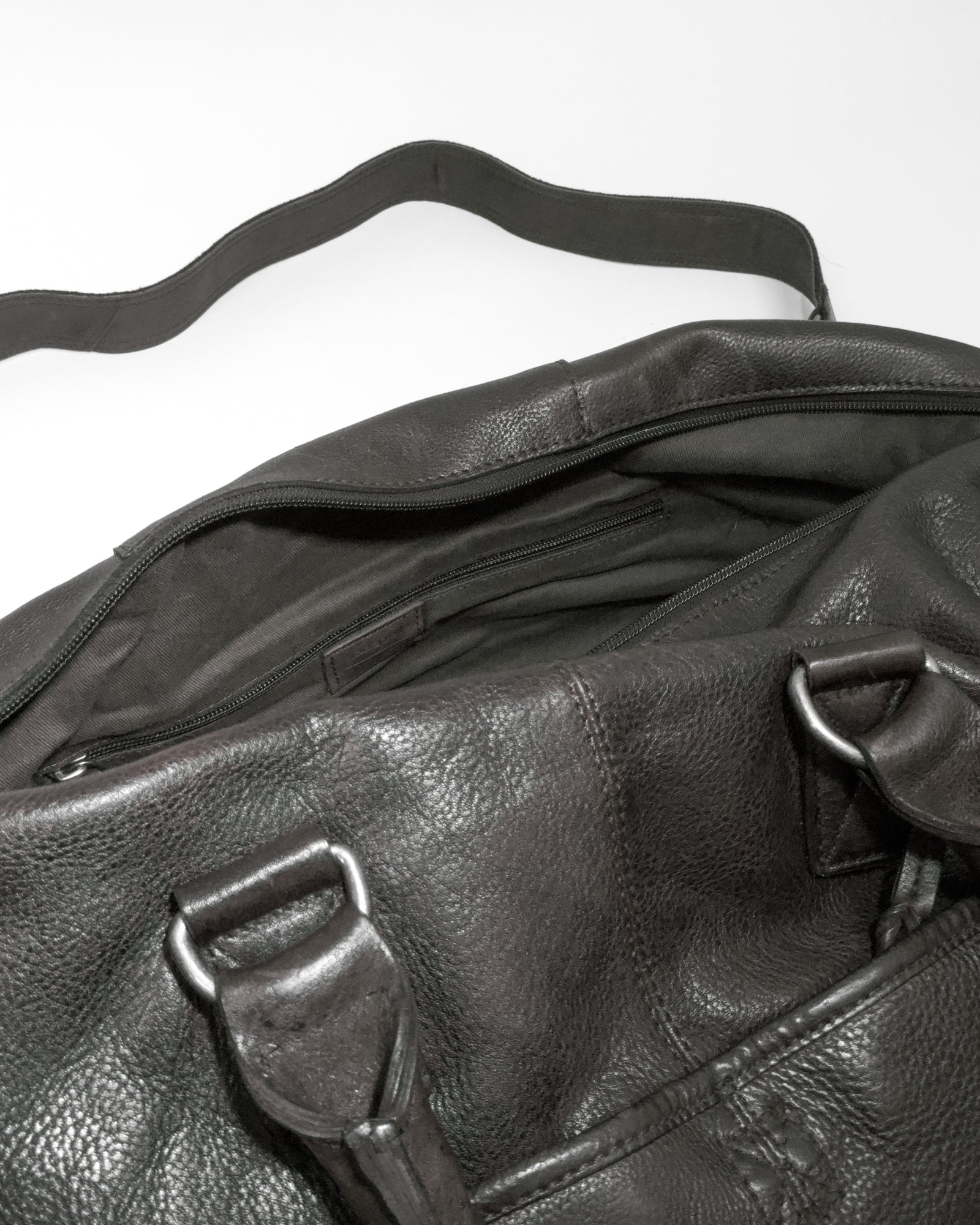LEATHER VINTAGE CARRY-BAG - Wild South Clothing