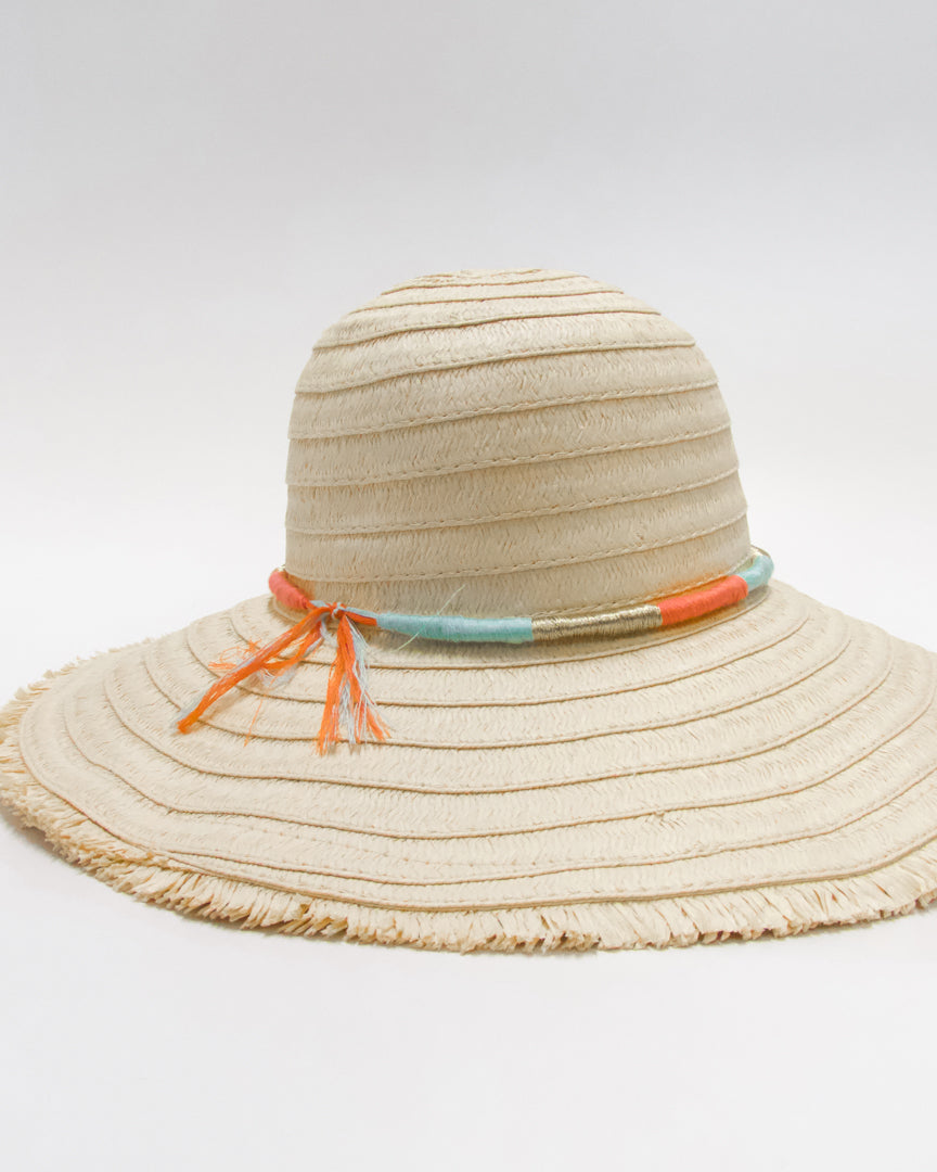YHT006 PASTEL STRAW HAT - Wild South Clothing