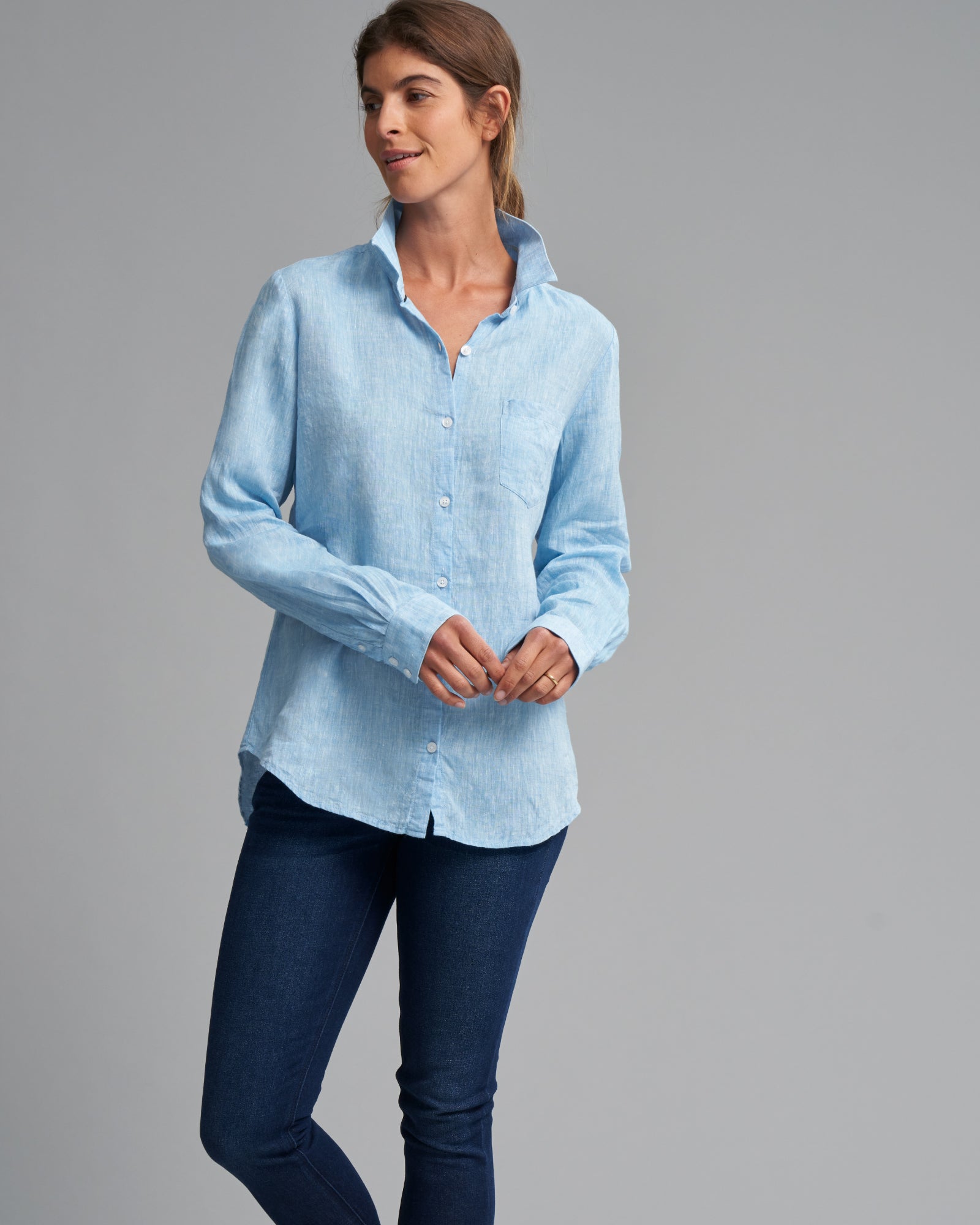 LINEN CLASSIC SHIRT - Wild South Clothing