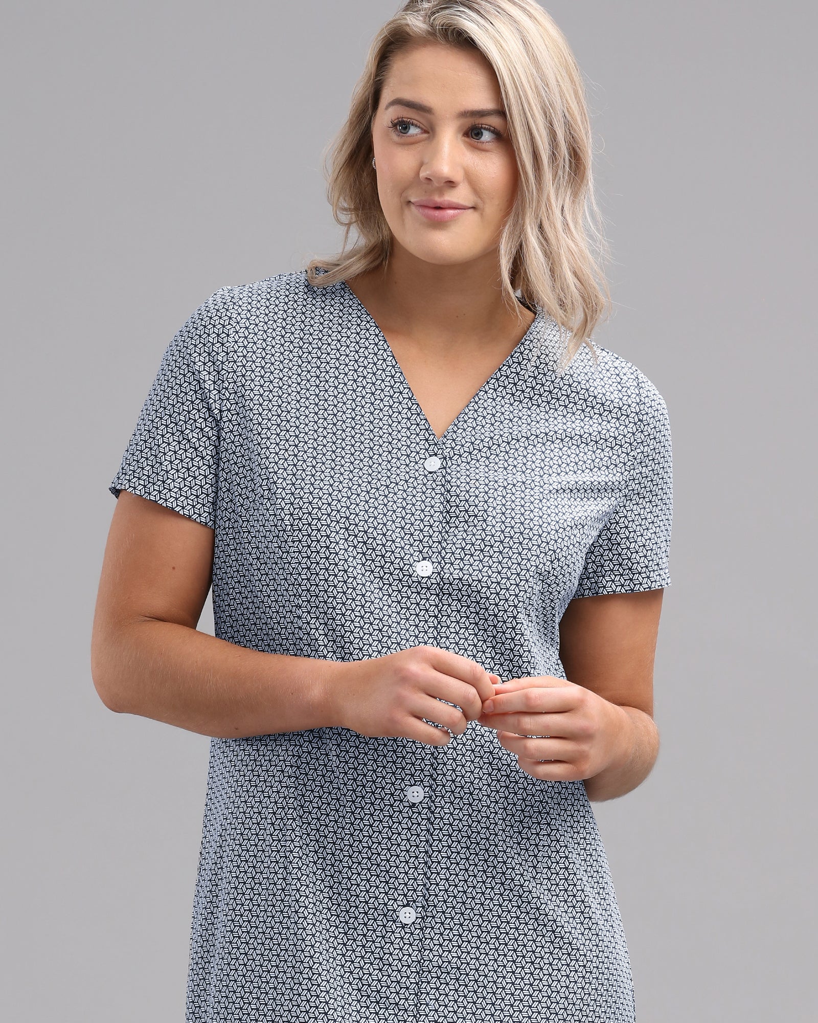 COTTON BUTTON MIDI DRESS3 - Wild South Clothing