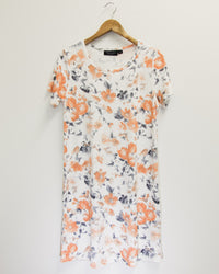 VISCOSE RELAXED PRINT TEE DRES - Viscose or Rayon - Wild South Clothing