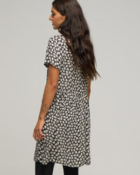 VISCOSE RELAXED BUTTON DRESS - Viscose or Rayon - Wild South Clothing