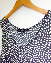 VISCOSE SPLIT BACK TANK TOP