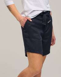 LYOCELL TIE WAIST SHORT