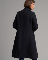 WOOL BLEND RIVERSIDE COAT - Wild South Clothing