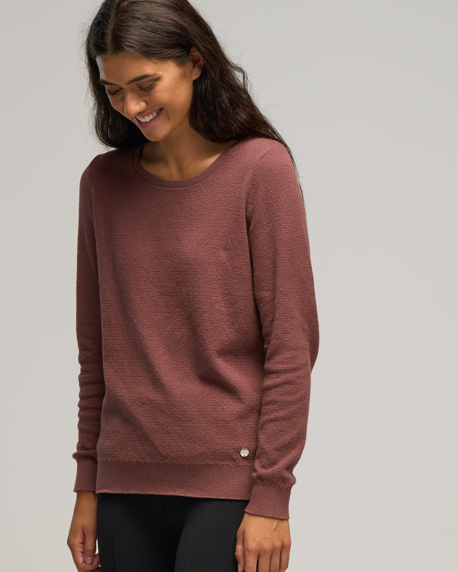 CASHMERE COTTON CREW STITCH - Cashmere Cotton - Wild South Clothing