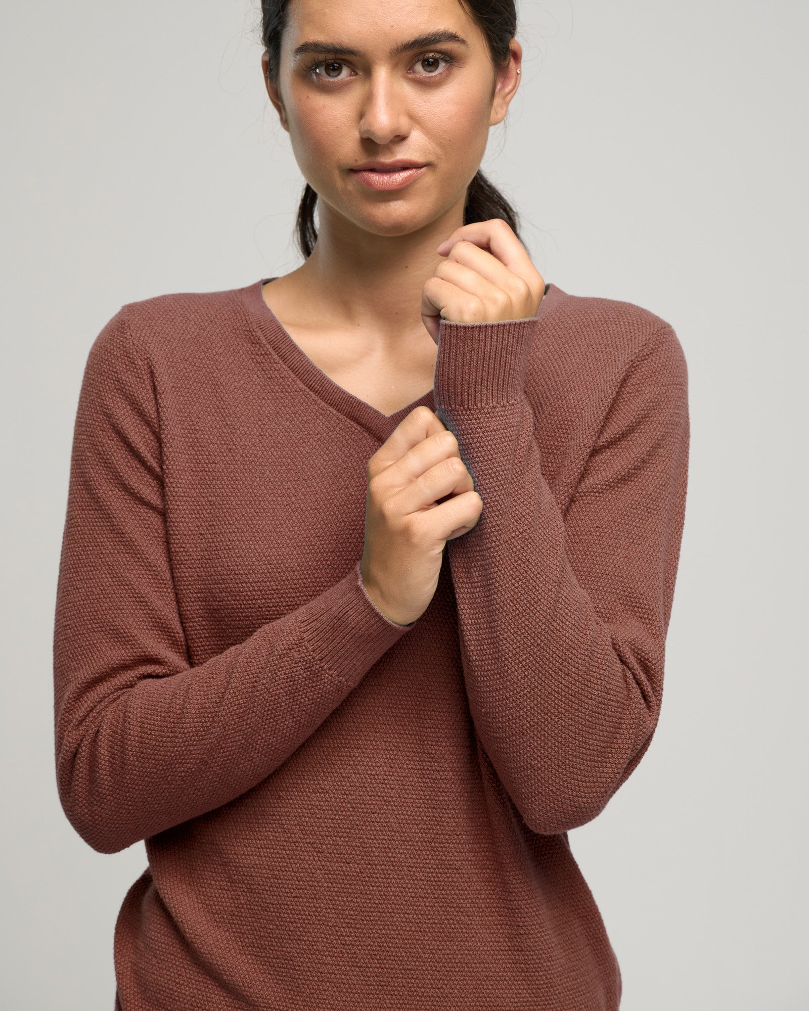 CASHMERE COTTON VEE STITCH - Cashmere Cotton - Wild South Clothing