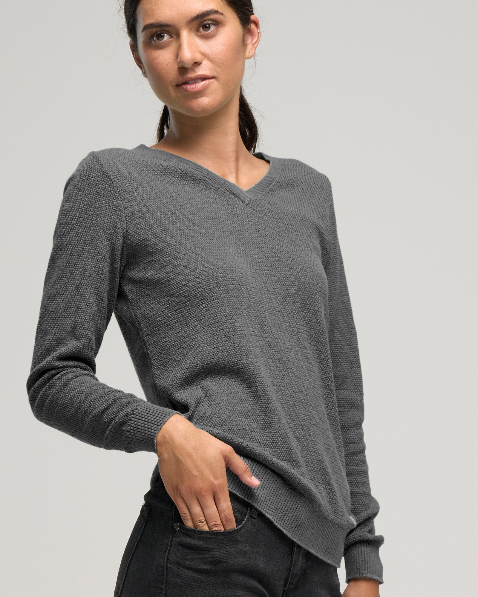 CASHMERE COTTON VEE STITCH - Cashmere Cotton - Wild South Clothing