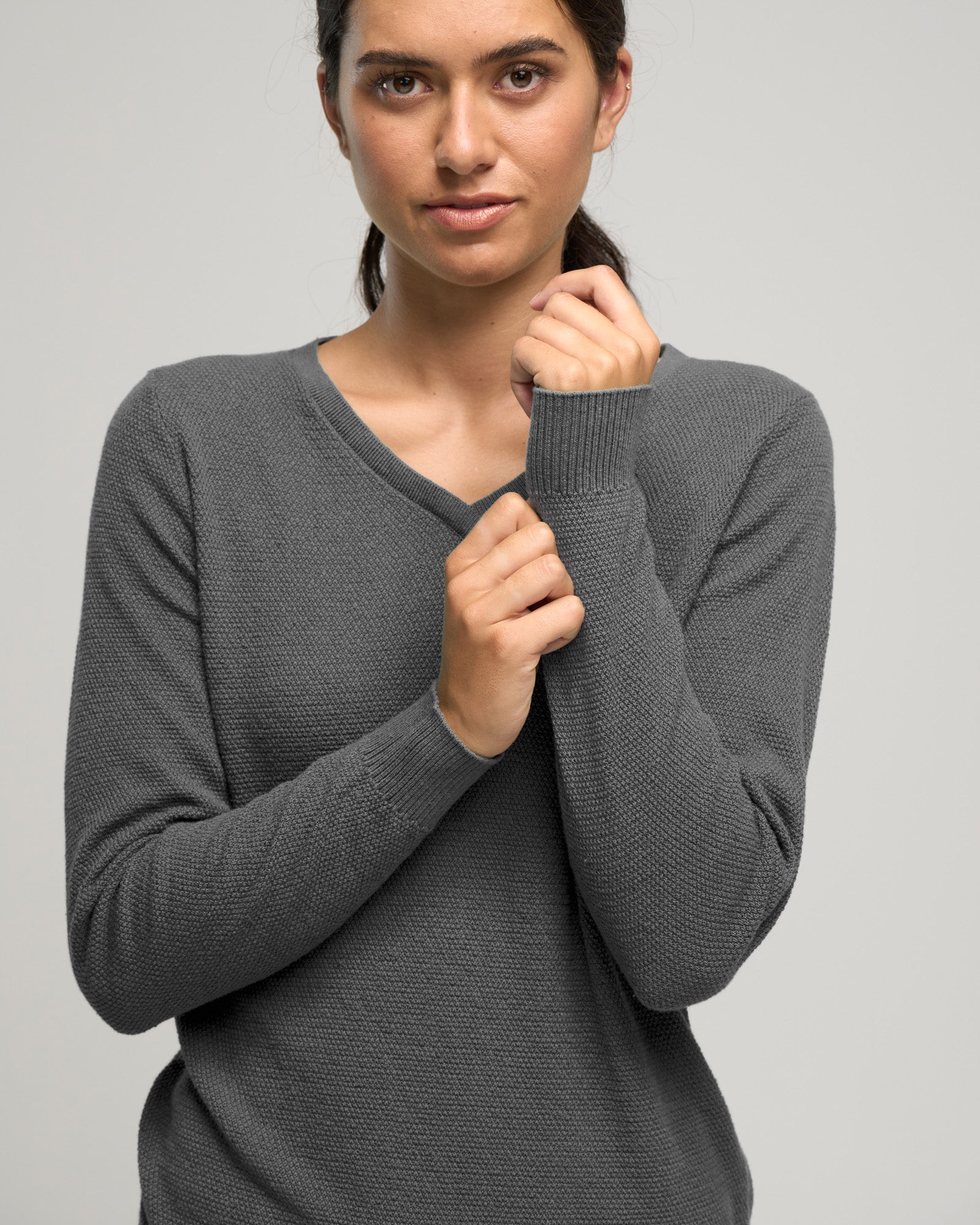 CASHMERE COTTON VEE STITCH - Cashmere Cotton - Wild South Clothing