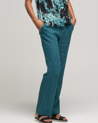 LINEN WIDE LEG PANT - Wild South Clothing