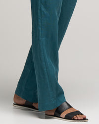 LINEN WIDE LEG PANT - Wild South Clothing