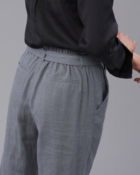 LINEN TIE WAIST PANT - Wild South Clothing