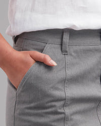 COTTON PANEL SKIRT