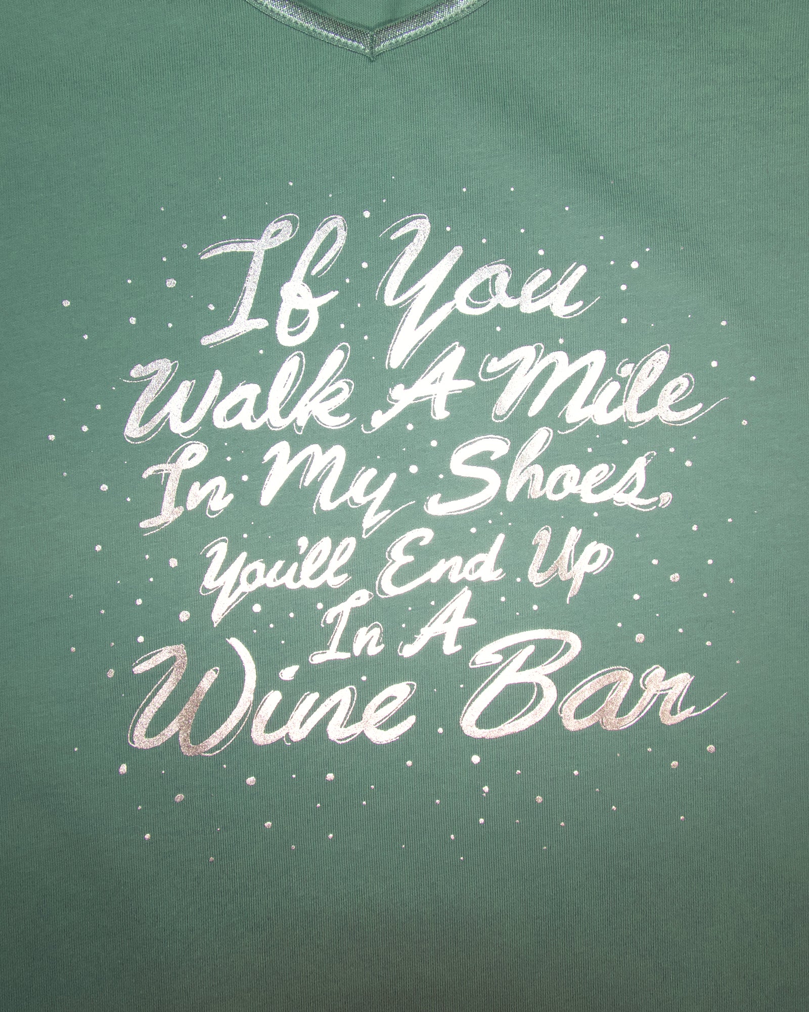 SUPIMA WALK A MILE VEE TEE